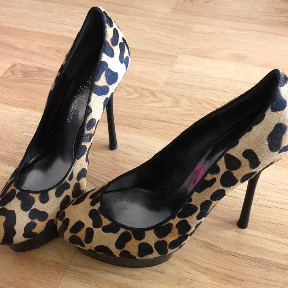 Guess by Marciano animal print stiletto heel